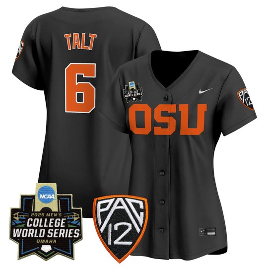 Women's Oregon State Beavers 2025 World Series Vapor Premier Limited Jersey - All Stitched