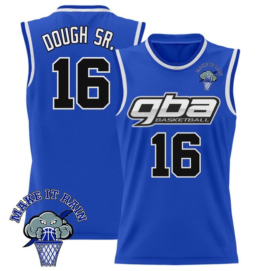 GBA Basketball Custom Jersey - All Stitched