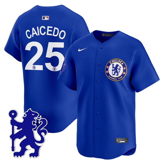Men's Chelsea 2025 Vapor Baseball Jersey - Stitched