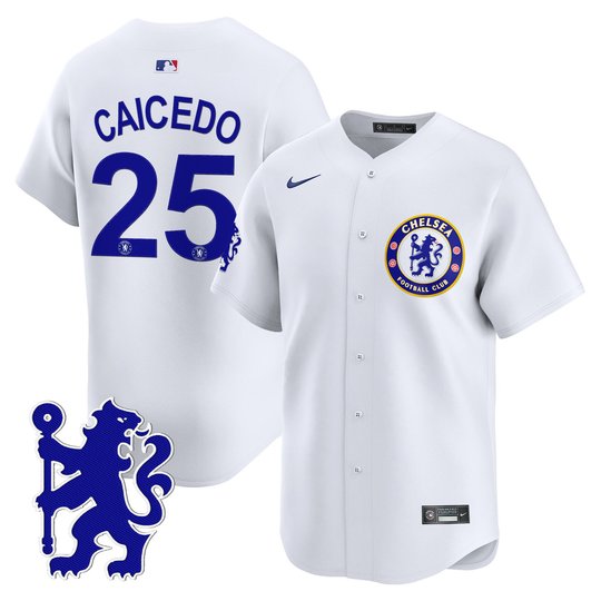 Men's Chelsea 2025 Vapor Baseball Jersey - Stitched