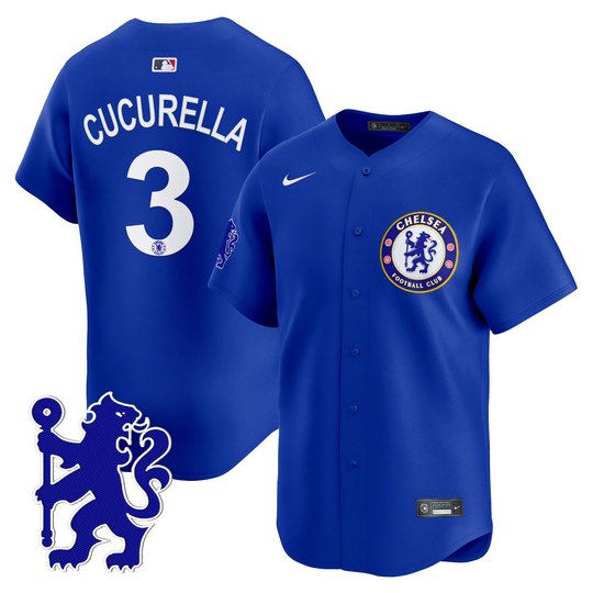 Men's Chelsea 2025 Vapor Baseball Jersey - Stitched