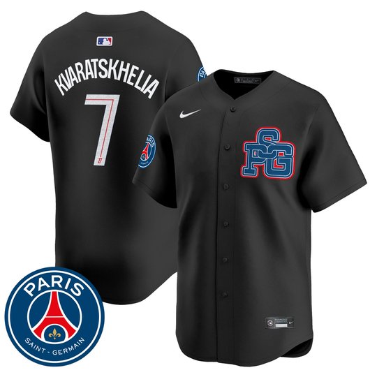 Paris Saint-Germain 2025 Vapor Baseball Jersey - Stitched