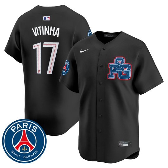 Paris Saint-Germain 2025 Vapor Baseball Jersey - Stitched