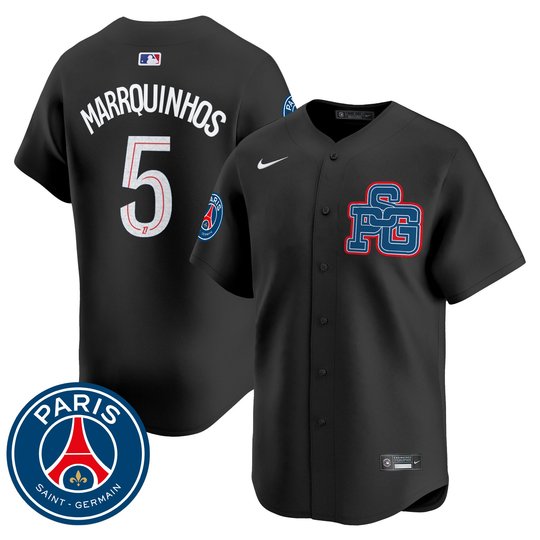 Paris Saint-Germain 2025 Vapor Baseball Jersey - Stitched