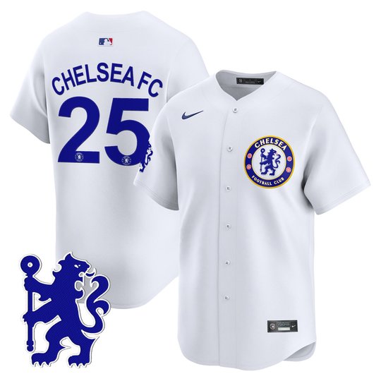 Men's Chelsea 2025 Vapor Baseball Jersey - Stitched