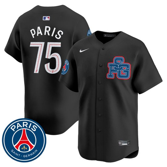 Men's Paris Saint-Germain 2025 Vapor Baseball Jersey - Stitched