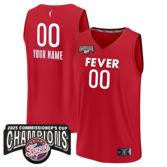 Indiana Fever Explorer Edition Fast Break Custom Jersey - All Stitched