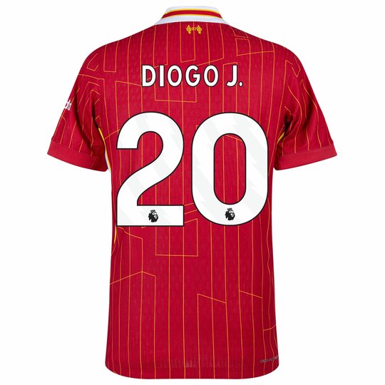 Diogo Jota Liverpool Home 2024-2025 Jersey