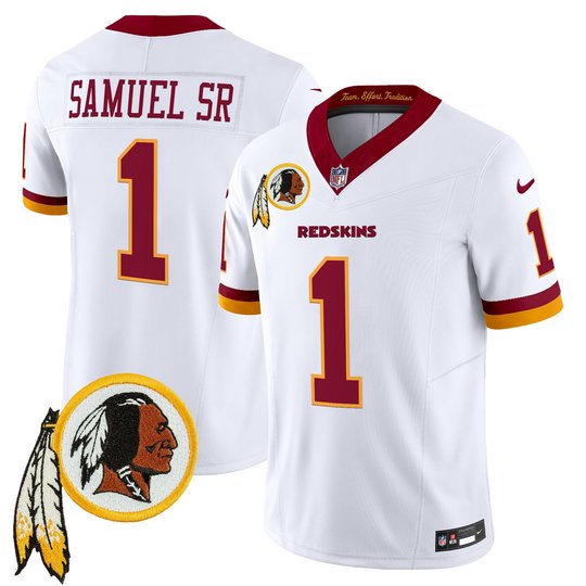 Men's Washington Redskins Throwback Vapor Limited Jersey V3 - All Stitched