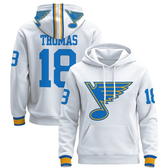 Men's St. Louis Blues 202526 Premium Pullover Hoodie - All Stitched