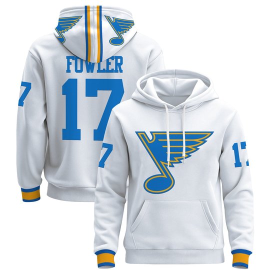 Men's St. Louis Blues 202526 Premium Pullover Hoodie - All Stitched