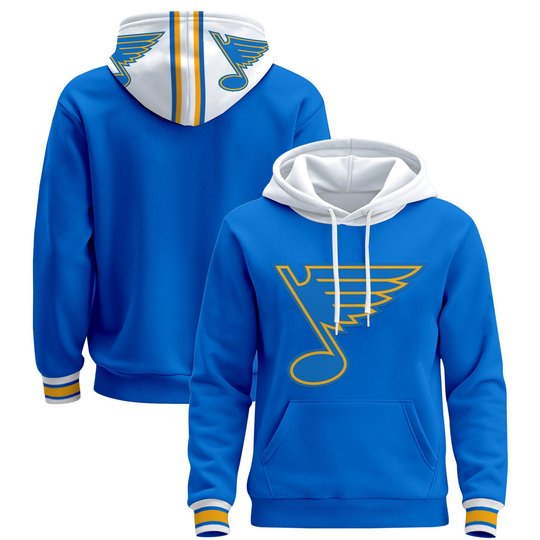 Men's St. Louis Blues 202526 Premium Pullover Hoodie - All Stitched