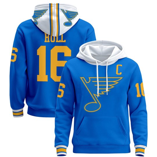 Men's St. Louis Blues 202526 Premium Pullover Hoodie - All Stitched