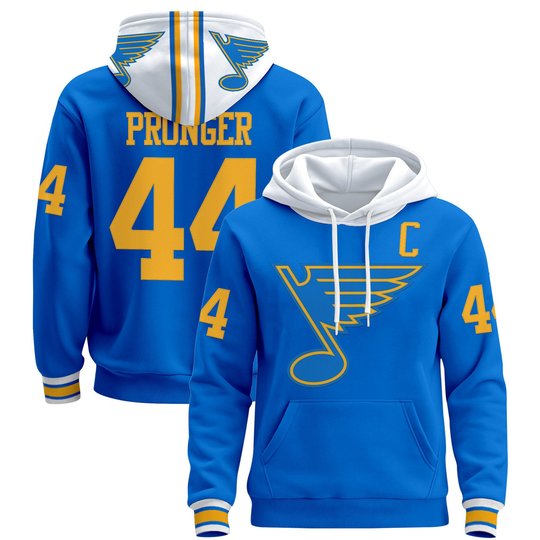 Men's St. Louis Blues 202526 Premium Pullover Hoodie - All Stitched