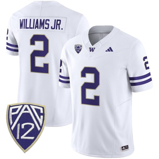 Men's Washington Huskies 2025 Vapor Limited Jersey - All Stitched