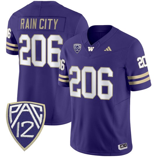 Men's Washington Huskies 2025 Vapor Limited Jersey - All Stitched