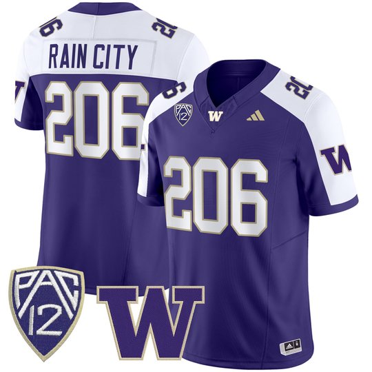 Men's Washington Huskies 2025 Vapor Limited Jersey - All Stitched