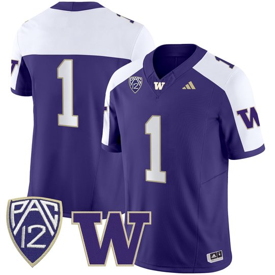Men's Washington Huskies 2025 Vapor Limited Jersey - All Stitched