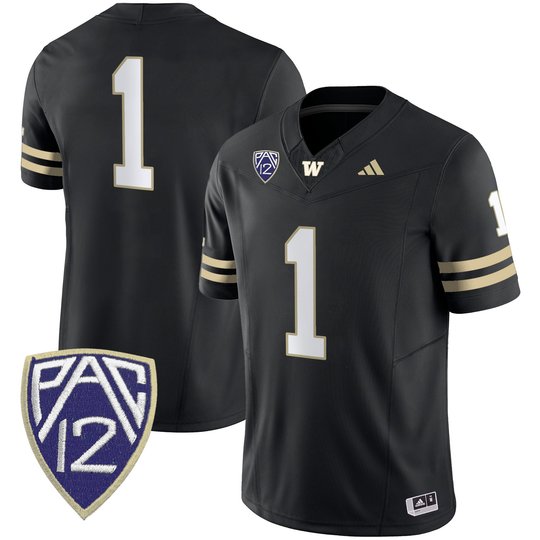 Men's Washington Huskies 2025 Vapor Limited Jersey - All Stitched