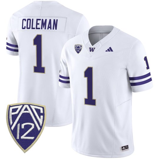 Men's Washington Huskies 2025 Vapor Limited Jersey - All Stitched