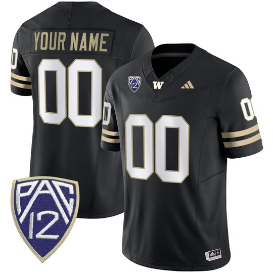 Washington Huskies 2025 Vapor Limited Custom Jersey - All Stitched