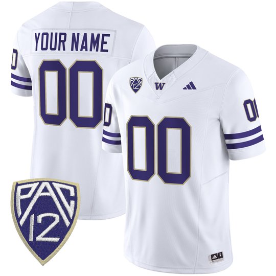 Washington Huskies 2025 Vapor Limited Custom Jersey - All Stitched