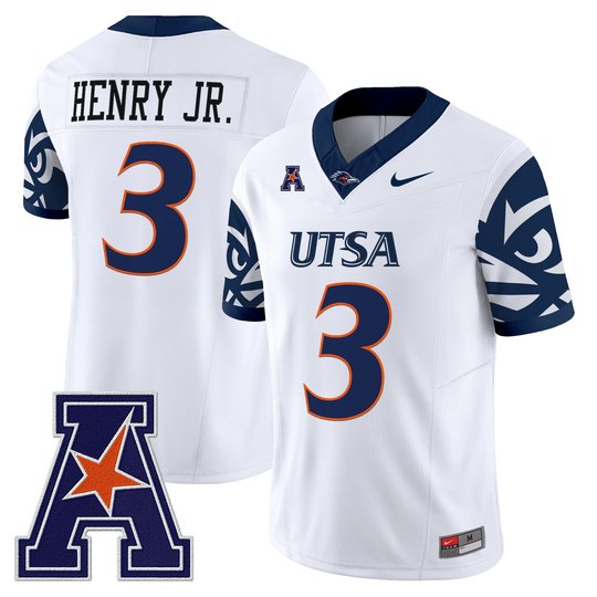 Men's UTSA Roadrunners 2025 Vapor Limited Jersey V2 - All Stitched