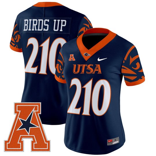 Women's UTSA Roadrunners 2025 Vapor Limited Jersey V2 - All Stitched