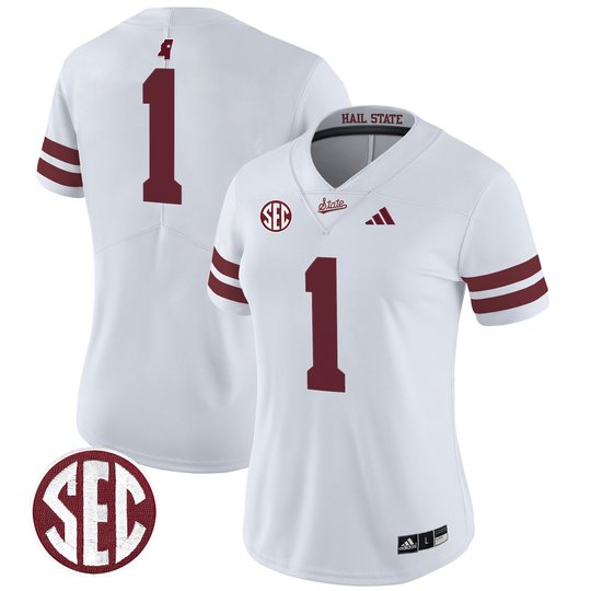 Women's Mississippi State Bulldogs 'Dark Mode' Vapor Limited Jersey - All Stitched