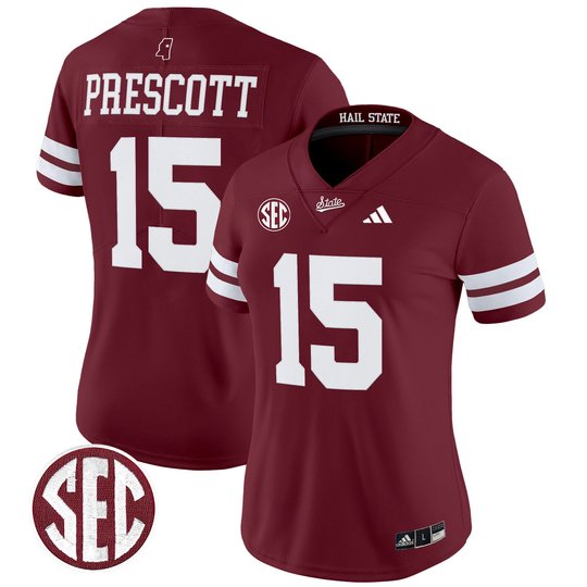 Women's Mississippi State Bulldogs 'Dark Mode' Vapor Limited Jersey - All Stitched