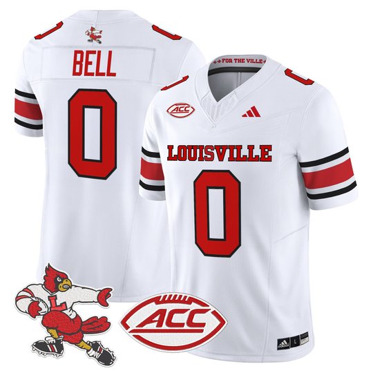 Men's Louisville Cardinals '1980s Throwback' Vapor Limited Jersey - All Stitched