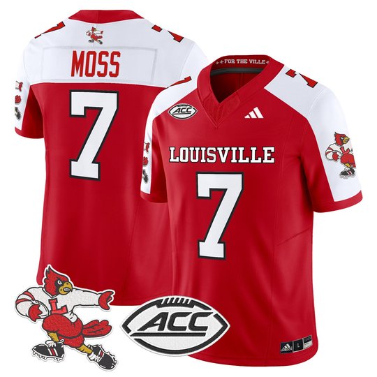 Men's Louisville Cardinals '1980s Throwback' Vapor Limited Jersey - All Stitched