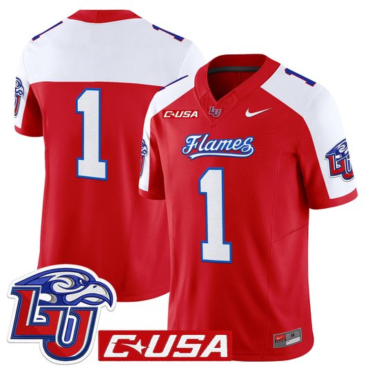 Men's Liberty Flames 2025 Vapor Limited Jersey - All Stitched