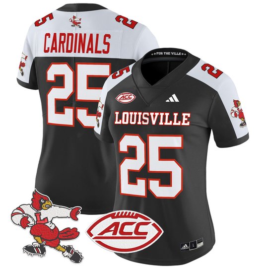 Women's Louisville Cardinals '1980s Throwback' Vapor Limited Jersey - All Stitched