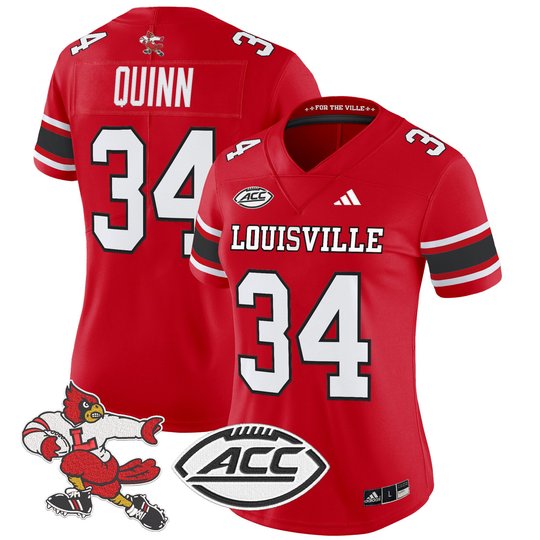 Women's Louisville Cardinals '1980s Throwback' Vapor Limited Jersey - All Stitched