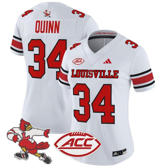 Women's Louisville Cardinals '1980s Throwback' Vapor Limited Jersey - All Stitched
