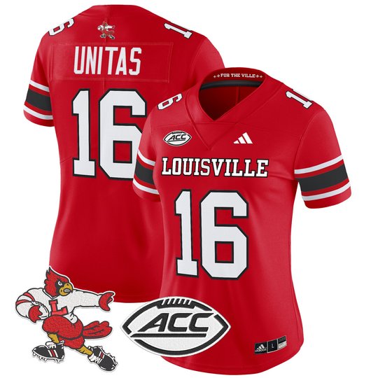 Women's Louisville Cardinals '1980s Throwback' Vapor Limited Jersey - All Stitched
