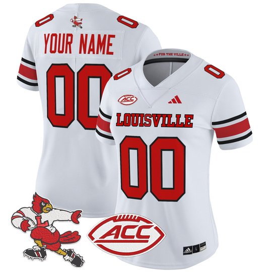 Louisville Cardinals '1980s Throwback' Vapor Limited Custom Jersey - All Stitched