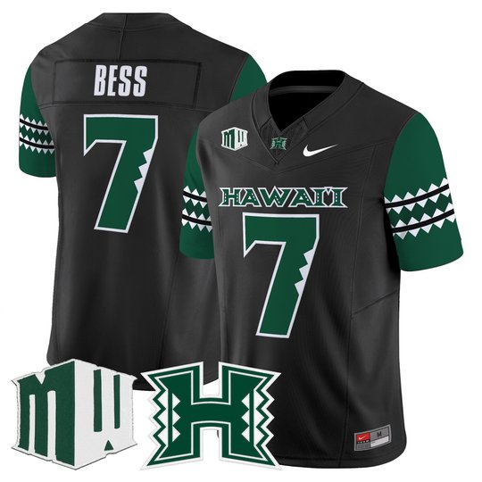 Men's Hawai'i Rainbow Warriors 2025 Vapor Limited Jersey - All Stitched