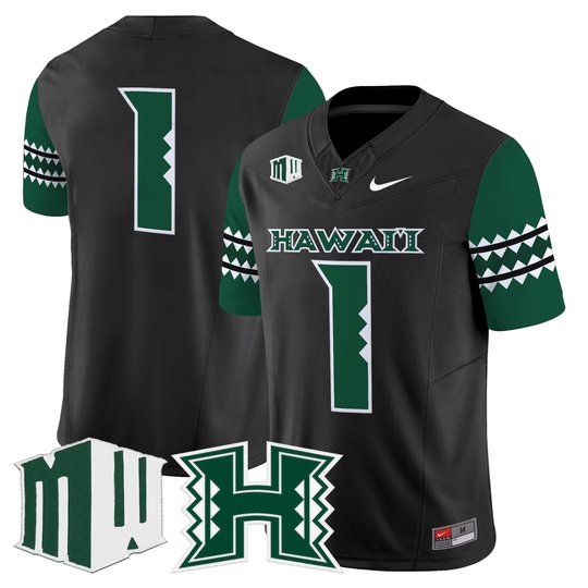 Men's Hawai'i Rainbow Warriors 2025 Vapor Limited Jersey - All Stitched