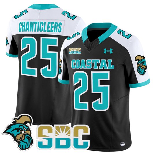 Men's Coastal Carolina Chanticleers 2025 Vapor Limited Jersey - All Stitched