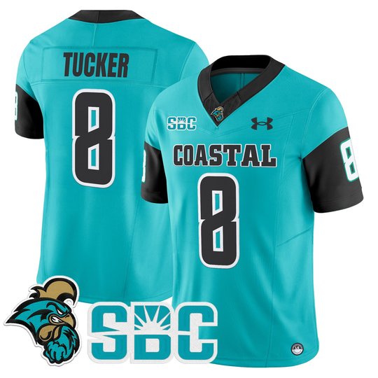 Men's Coastal Carolina Chanticleers 2025 Vapor Limited Jersey - All Stitched
