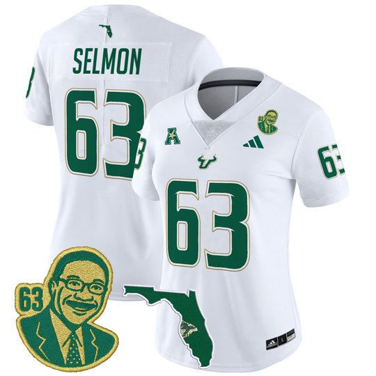 Women's South Florida Bulls 'Lee Roy Selmon Legacy Edition' Vapor Limited Jersey - All Stitched