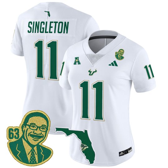 Women's South Florida Bulls 'Lee Roy Selmon Legacy Edition' Vapor Limited Jersey - All Stitched