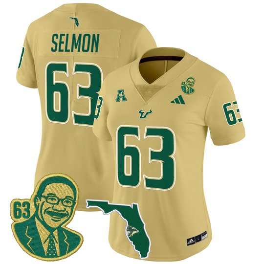 Women's South Florida Bulls 'Lee Roy Selmon Legacy Edition' Vapor Limited Jersey - All Stitched