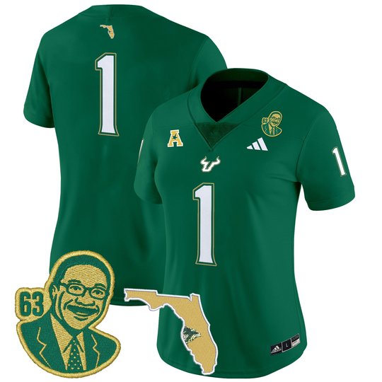 Women's South Florida Bulls 'Lee Roy Selmon Legacy Edition' Vapor Limited Jersey - All Stitched
