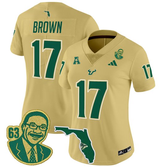 Women's South Florida Bulls 'Lee Roy Selmon Legacy Edition' Vapor Limited Jersey - All Stitched