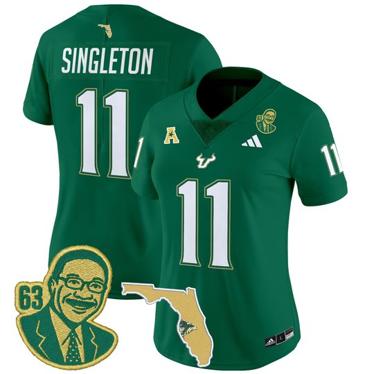 Women's South Florida Bulls 'Lee Roy Selmon Legacy Edition' Vapor Limited Jersey - All Stitched