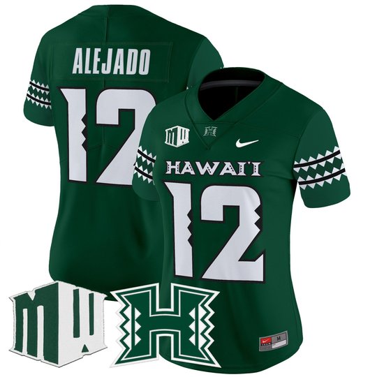 Women's Hawai'i Rainbow Warriors 2025 Vapor Limited Jersey - All Stitched