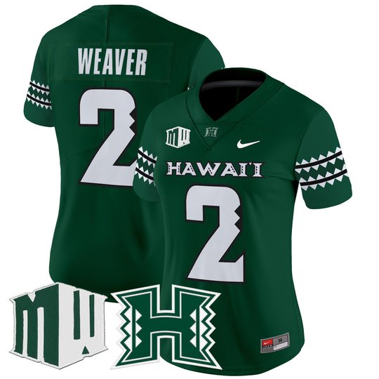 Women's Hawai'i Rainbow Warriors 2025 Vapor Limited Jersey - All Stitched